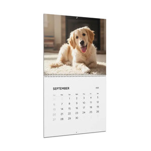 Cute Pet Dogs Wall Calendar - Colorful Monthly Planner - Dipaliz - 14’’ x 11.5’’ / Glossy - Calendars