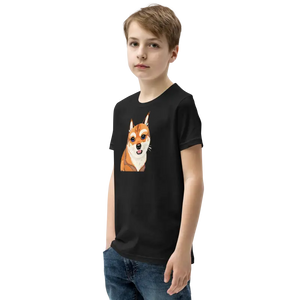 Youth Short Sleeve Dog Tee - Comfy Cotton Style - Dipaliz - T-shirts