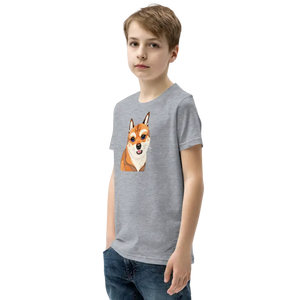 Youth Short Sleeve Dog Tee - Comfy Cotton Style - Dipaliz - T-shirts