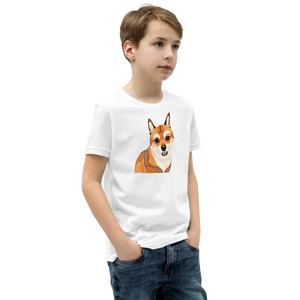 Youth Short Sleeve Dog Tee - Comfy Cotton Style - Dipaliz - T-shirts