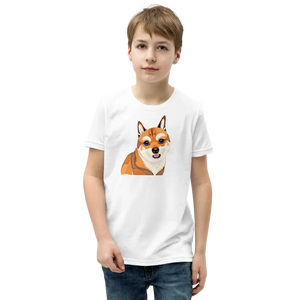 Youth Short Sleeve Dog Tee - Comfy Cotton Style - Dipaliz - T-shirts