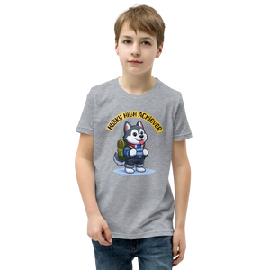 Youth Short Sleeve Dog Tee - Comfy Cotton Style - Dipaliz - T-shirts