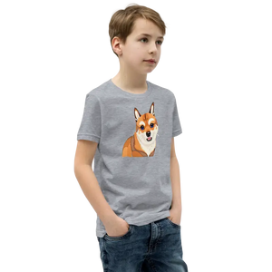 Youth Short Sleeve Dog Tee - Comfy Cotton Style - Dipaliz - T-shirts