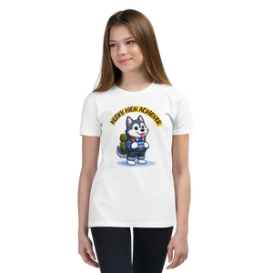 Youth Short Sleeve Dog Tee - Comfy Cotton Style - Dipaliz - T-shirts
