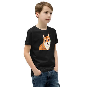 Youth Short Sleeve Dog Tee - Comfy Cotton Style - Dipaliz - T-shirts