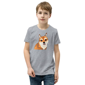 Youth Short Sleeve Dog Tee - Comfy Cotton Style - Dipaliz - T-shirts