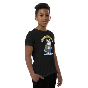Soft Youth Short Sleeve Dog Tee - Cotton Fit - Dipaliz - T-shirts - s