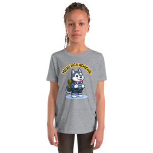 Youth Short Sleeve Dog Tee - Comfy Cotton Style - Dipaliz - T-shirts