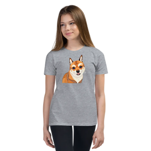 Soft Youth Short Sleeve Dog Tee - Cotton Fit - Dipaliz - T-shirts - s