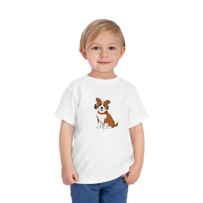 Doggie Dj Short Sleeve Tee: Fun & Comfy for Toddlers - White / 2t Kids Clothes