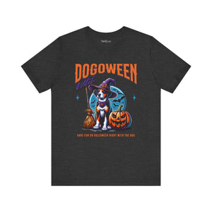 Soft Unisex Jersey Short Sleeve Dogoween Halloween Fun - Dipaliz - T-shirts