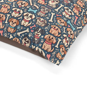 Premium Cotton Pet Bed - Ultimate Pup Comfort - Dipaliz - Beds