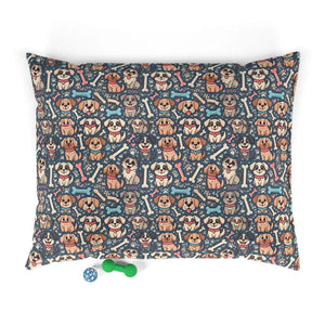 Premium Cotton Pet Bed - Ultimate Pup Comfort - Dipaliz - Beds