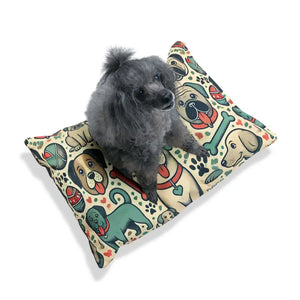 Ultimate Comfort Pet Bed Bones Design - Cotton - Dipaliz - Beds