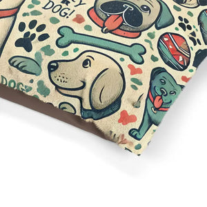 Ultimate Comfort Pet Bed Bones Design - Cotton - Dipaliz - Beds