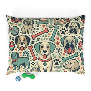 Ultimate Comfort Pet Bed Bones Design - Cotton - Dipaliz - Beds