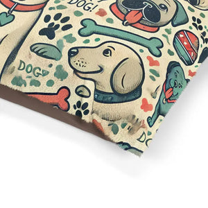 Ultimate Comfort Pet Bed Bones Design - Cotton - Dipaliz - Beds