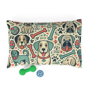 Ultimate Comfort Pet Bed Bones Design - Cotton - Dipaliz - 28’’ × 18’’ - Beds