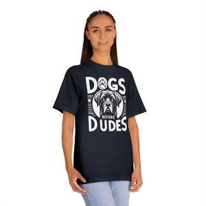 Dogs Before Dudes Unisex Classic Tee - Statement Piece - Dipaliz - T-shirts