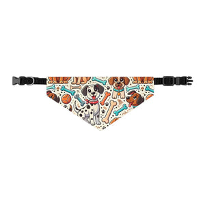 Vibrant Dog Bandana Collars - Durable Polyester - Dipaliz - Pet & Harnesses