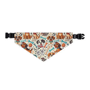Vibrant Dog Bandana Collars - Durable Polyester - Dipaliz - Pet & Harnesses