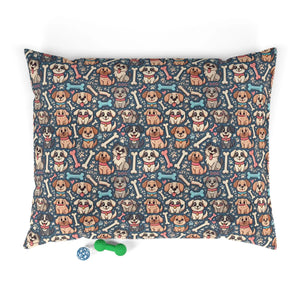 Premium Cotton Pet Bed - Ultimate Pup Comfort - Dipaliz - Beds