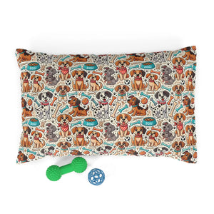 Cozy Dog Pet Bed Bone Design Cotton Comfort - Dipaliz - Beds