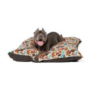 Cozy Dog Pet Bed Bone Design Cotton Comfort - Dipaliz - Beds
