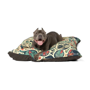 Ultimate Comfort Pet Bed Bones Design Cotton - Dipaliz - Beds