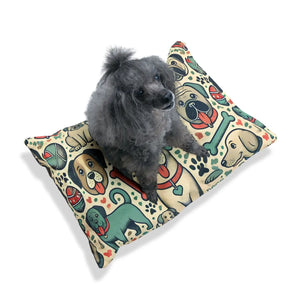 Ultimate Comfort Pet Bed Bones Design Cotton - Dipaliz - Beds