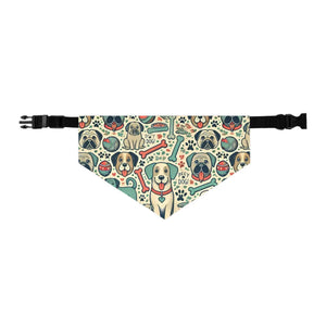 Rockstar Pet Bandana Collar - Durable Polyester Duck - Dipaliz - Apparel