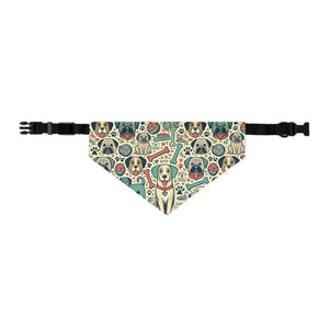 Rockstar Pet Bandana Collar - Durable Polyester Duck - Dipaliz - Apparel