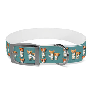 Teal Dream Dog Collar - Stain Resistant Thermo-elastomer - Dipaliz - Pet Collars & Harnesses