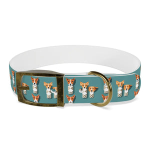 Teal Dream Dog Collar - Stain Resistant Thermo-elastomer - Dipaliz - Pet Collars & Harnesses