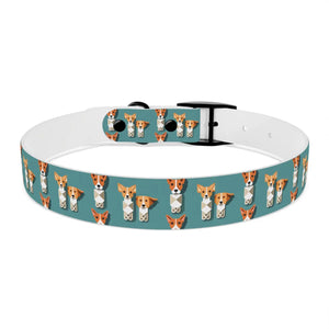 Teal Dream Dog Collar - Stain Resistant Thermo-elastomer - Dipaliz - Pet Collars & Harnesses