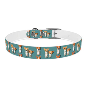 Teal Dream Dog Collar - Stain Resistant Thermo-elastomer - Dipaliz - Pet Collars & Harnesses