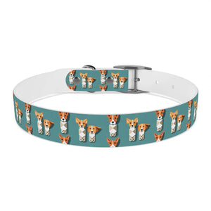 Teal Dream Dog Collar - Stain Resistant Thermo-elastomer - Dipaliz - Pet Collars & Harnesses