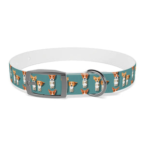Teal Dream Dog Collar - Stain Resistant Thermo-elastomer - Dipaliz - Pet Collars & Harnesses