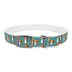Teal Dream Dog Collar - Stain Resistant Thermo-elastomer - Dipaliz - Pet Collars & Harnesses