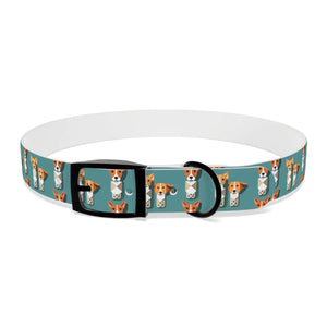 Teal Dream Dog Collar - Stain Resistant Thermo-elastomer - Dipaliz - Pet Collars & Harnesses