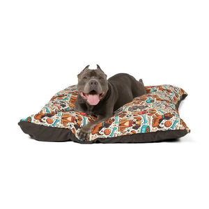 Cozy Dog Pet Bed Bone Design Cotton Comfort Haven - Dipaliz - 50’’ × 40’’ - Beds