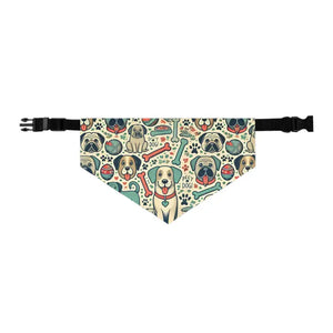 Rockstar Pet Bandana Collar - Durable Polyester Duck - Dipaliz - l - Apparel