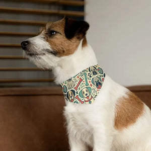 Rockstar Pet Bandana Collar - Durable Polyester Duck - Dipaliz - Apparel