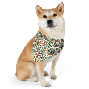 Rockstar Pet Bandana Collar - Durable Polyester Duck - Dipaliz - Apparel
