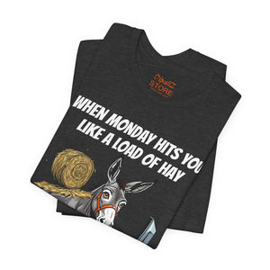 Soft Jersey Short Sleeve Tee - Monday Humor - Dipaliz - T-shirts