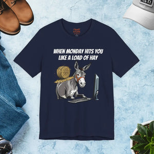 Soft Jersey Short Sleeve Tee - Monday Humor - Dipaliz - T-shirts