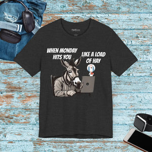 Soft Unisex Jersey Short Sleeve Tee Donkey Mondays - Dipaliz - T-shirts