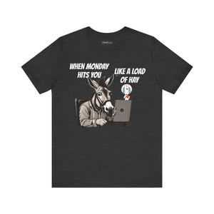 Soft Unisex Jersey Short Sleeve Tee Donkey Mondays - Dipaliz - T-shirts