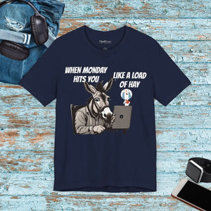 Soft Unisex Jersey Short Sleeve Tee Donkey Mondays - Dipaliz - T-shirts