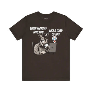 Soft Unisex Jersey Short Sleeve Tee Donkey Mondays - Dipaliz - T-shirts